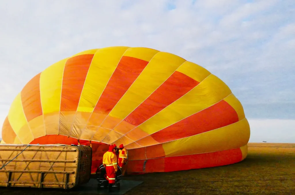 Safari en globo Masai Mar Kenia