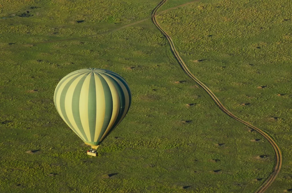 Safari en globo Masai Mar Kenia